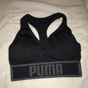 Puma longline sports bra
